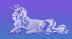 Size: 1524x832 | Tagged: safe, artist:acura, derpibooru import, star swirl the bearded, pony, unicorn, beard, facial hair, gradient background, male, moustache, solo, stallion