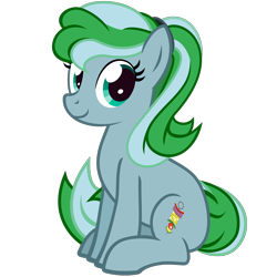 Size: 1500x1500 | Tagged: safe, artist:the smiling pony, derpibooru import, oc, oc only, oc:skewer delight, earth pony, pony, g4, .svg available, looking at you, simple background, sitting, smiling, solo, transparent background, vector