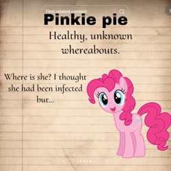 Size: 630x630 | Tagged: safe, artist:makikofox3535, derpibooru import, pinkie pie, earth pony, pony, g4, female, solo