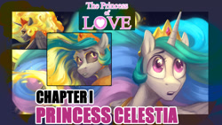 Size: 1280x720 | Tagged: safe, artist:freeedon, artist:jewellier, artist:lummh, derpibooru import, daybreaker, princess celestia, alicorn, pony, comic:the princess of love, g4, advertisement, burning, cover, cover art, motion comic, youtube link, youtube video