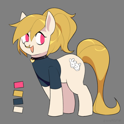 Size: 4000x4000 | Tagged: safe, artist:vital, derpibooru import, earth pony, g4, color palette, cute, gray background, reference sheet, simple background, solo