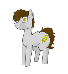 Size: 1818x1972 | Tagged: safe, artist:kokopingas98, derpibooru import, oc, oc only, oc:anthon, earth pony, pony, 2024 community collab, amber eyes, derpibooru community collaboration, digital art, expressionless face, looking at you, male, simple background, solo, transparent background