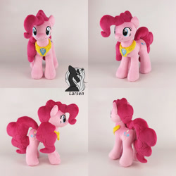 Size: 1000x1000 | Tagged: safe, artist:larsen toys, derpibooru import, pinkie pie, earth pony, pony, advertisement, female, jewelry, mare, necklace, photo, plushie, sale, solo, toy