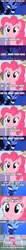 Size: 500x4782 | Tagged: safe, derpibooru import, edit, edited screencap, editor:professorventurer, screencap, nightmare moon, pinkie pie, comic, screencap comic, star wars, super mario bros., thumbnail is a stick