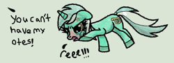 Size: 800x292 | Tagged: safe, artist:scandianon, derpibooru import, lyra heartstrings, pony, unicorn, g4, angry, crying, ears, female, floppy ears, lying down, lyra is not amused, mare, reeee, teary eyes, unamused