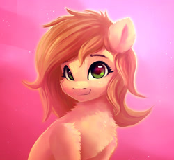 Size: 2004x1854 | Tagged: oc name needed, safe, artist:itssim, derpibooru import, oc, oc only, earth pony, pony, cheek fluff, chest fluff, commission, earth pony oc, female, fluffy, looking at you, mare, smiling, smiling at you, solo