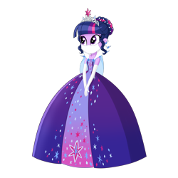 Size: 5000x5000 | Tagged: safe, artist:rainshadow, derpibooru import, edit, editor:brokenadam, twilight sparkle, human, equestria girls, g4, absurd resolution, beautiful, clothes, coronavirus, covid-19, crown, dress, evening gloves, face mask, female, gloves, gown, heart, heart eyes, jewelry, long gloves, male, mask, regalia, simple background, straight, transparent background, wingding eyes