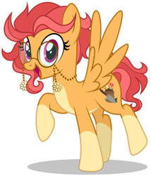 Size: 1280x1494 | Tagged: safe, artist:p-b-jay, derpibooru import, oc, oc only, pegasus, pony, female, glasses, mare, simple background, solo, transparent background