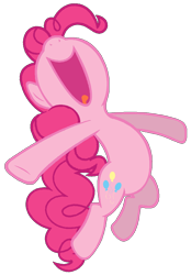 Size: 686x984 | Tagged: safe, artist:noi kincade, derpibooru import, pinkie pie, earth pony, pony, g4, female, mare, open mouth, simple background, solo, transparent background, volumetric mouth