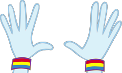 Size: 1920x1142 | Tagged: safe, artist:twilirity, derpibooru import, rainbow dash, human, equestria girls, g4, armband, female, hand, hands only, simple background, solo, transparent background, vector