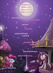 Size: 1073x1467 | Tagged: safe, artist:sip, derpibooru import, pinkie pie, oc, earth pony, pony, unicorn, horn