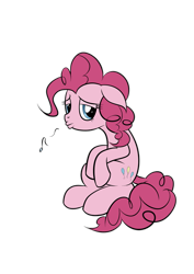 Size: 2059x2912 | Tagged: safe, artist:plainoasis, derpibooru import, pinkie pie, earth pony, pony, g4, female, mare, simple background, solo, transparent background, whistling