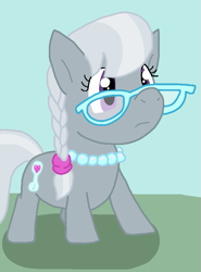 Size: 623x843 | Tagged: safe, artist:cmara, derpibooru import, silver spoon, earth pony, g4, female, solo