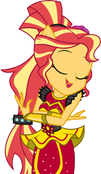 Size: 3000x5125 | Tagged: safe, artist:cloudy glow, derpibooru import, sunset shimmer, human, dance magic, equestria girls, g4, equestria girls specials, female, flamenco dress, simple background, sunset shimmer flamenco dress, transparent background, vector