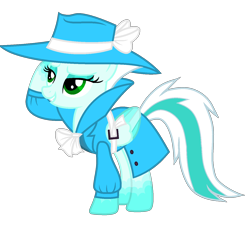 Size: 1396x1262 | Tagged: safe, artist:xxblueshy-bethanyxx, derpibooru import, oc, pegasus, pony, g4, clothes, detective, fedora, female, hat, mare, pegasus oc, simple background, solo, transparent background, trenchcoat, vector