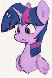 Size: 693x1024 | Tagged: safe, artist:tieb5, derpibooru import, twilight sparkle, twilight sparkle (alicorn), alicorn, pony, female, solo