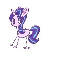 Size: 200x200 | Tagged: safe, artist:tieb5, derpibooru import, starlight glimmer, pony, female, simple background, solo, white background