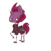 Size: 200x200 | Tagged: safe, artist:tieb5, derpibooru import, tempest shadow, pony, female, simple background, solo, white background