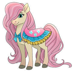 Size: 783x748 | Tagged: safe, artist:byefella, derpibooru import, fluttershy, horse, cyan eyes, female, mare, simple background, solo, style emulation, tail, tan coat, transparent background, unshorn fetlocks, wild manes, wild manesified, yellow mane, yellow tail