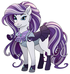 Size: 733x776 | Tagged: safe, artist:byefella, derpibooru import, rarity, horse, curly hair, curly mane, curly tail, female, mare, simple background, solo, style emulation, tail, transparent background, two toned mane, two toned tail, unshorn fetlocks, white coat, wild manes, wild manesified