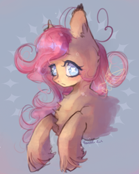 Size: 1551x1941 | Tagged: safe, artist:hoszzek, derpibooru import, fluttershy, pegasus, pony, g4, female, mare, solo, unshorn fetlocks