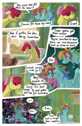 Size: 2141x3285 | Tagged: safe, artist:seventozen, derpibooru import, apple bloom, rainbow dash, pony, comic:the problem of parthus, comic