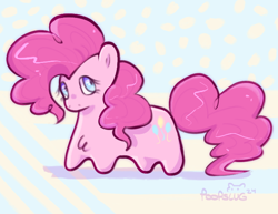 Size: 644x498 | Tagged: safe, artist:poopslug, derpibooru import, pinkie pie, earth pony, pony, doodle, solo