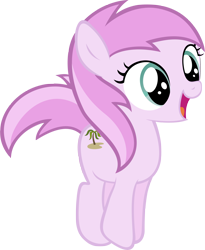 Size: 2800x3411 | Tagged: safe, artist:ryanthebrony, derpibooru import, piña colada, earth pony, pony, g4, female, filly, foal, simple background, solo, transparent background, vector