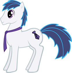 Size: 3000x3023 | Tagged: safe, artist:ryanthebrony, derpibooru import, oc, earth pony, pony, clothes, male, necktie, simple background, solo, stallion, transparent background