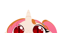 Size: 4000x2249 | Tagged: safe, artist:belka-sempai, derpibooru import, oc, oc only, oc:belka, bat pony, unicorn, cute, horn, looking at you, peeking, simple background, transparent background