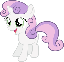 Size: 3800x3676 | Tagged: safe, artist:ryanthebrony, derpibooru import, sweetie belle, pony, simple background, solo, transparent background, vector