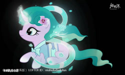 Size: 750x450 | Tagged: safe, artist:qingqimo, derpibooru import, mistmane, earth pony, pony, solo