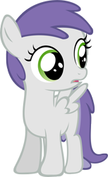 Size: 2800x4574 | Tagged: safe, artist:ryanthebrony, derpibooru import, tornado bolt, pegasus, pony, g4, female, filly, foal, simple background, solo, transparent background, vector