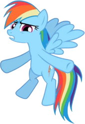 Size: 1722x2520 | Tagged: safe, derpibooru import, edit, edited screencap, editor:mrtoonlover83, screencap, rainbow dash, pegasus, background removed, female, not a vector, solo