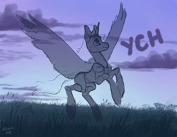 Size: 1014x788 | Tagged: safe, artist:afialtis, derpibooru import, oc, oc only, pegasus, pony, flying, solo, spread wings, thin, wings