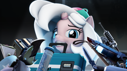 Size: 3840x2160 | Tagged: safe, artist:34lex, derpibooru import, oc, oc:alya, frog, pony, unicorn, g4, 2fort, 3d, briefcase, broken horn, commission, demoman, engineer, enhanced ponies, female, food, horn, medic, pootis, poster, pyro, sandwich, scout, smiling, smirk, sniper, soldier, source filmmaker, spy, team fortress 2