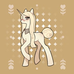 Size: 2048x2048 | Tagged: safe, artist:tabithaqu, derpibooru import, oc, pony, unicorn, bipedal, concave belly, female, glasses, horn, mare, slender, solo, thin