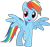 Size: 3180x3000 | Tagged: safe, artist:dashiesparkle, derpibooru import, rainbow dash, pegasus, pony, g4, may the best pet win, best pony, cute, dashabetes, female, feminism, high res, mare, rainbow sass, simple background, solo, transparent background, vector