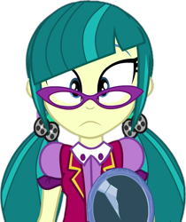 Size: 817x974 | Tagged: safe, derpibooru import, edit, edited screencap, screencap, juniper montage, human, equestria girls, g4, mirror magic, background removed, equestria girls specials, female, looking at you, simple background, solo, transparent background