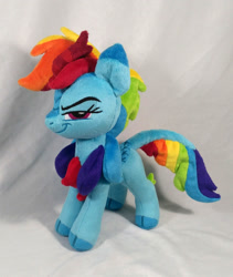 Size: 1304x1545 | Tagged: safe, artist:doctorkoda, derpibooru import, rainbow dash, kirin, g4, female, irl, kirin rainbow dash, kirin-ified, photo, plushie, solo, species swap