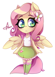 Size: 1250x1748 | Tagged: safe, artist:morishasu, derpibooru import, fluttershy, human, equestria girls, g4, boots, breasts, chibi, clothes, cute, delicious flat chest, female, flattershy, ponied up, shoes, shyabetes, simple background, skirt, small breasts, socks, solo, speedpaint, tanktop, transparent background, wings