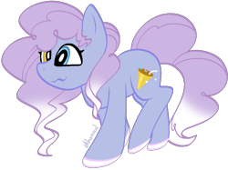 Size: 839x626 | Tagged: safe, artist:kharmacal, derpibooru import, oc, oc only, oc:glitter confetti, earth pony, colored lineart, heterochromia, simple background, transparent background, two toned mane