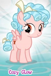 Size: 245x367 | Tagged: safe, derpibooru import, cozy glow, pegasus, g4, female, filly, foal, gameloft, solo