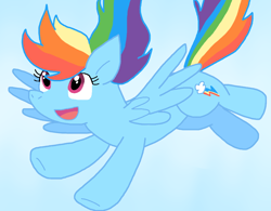 Size: 998x778 | Tagged: safe, artist:cmara, derpibooru import, rainbow dash, pegasus, g4, falling, female