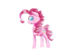 Size: 806x559 | Tagged: safe, artist:xallaanacyoxcyor, derpibooru import, pinkie pie, earth pony, pony, g4, female, mare, simple background, solo, white background