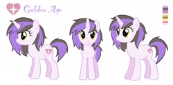 Size: 2048x1013 | Tagged: safe, artist:goldenage2049, derpibooru import, oc, oc only, pony, unicorn, horn, solo