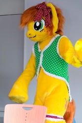 Size: 426x640 | Tagged: safe, artist:atalonthedeer, derpibooru import, oc, oc only, oc:canni soda, human, 2012, clothes, fursuit, galacon, indoors, irl, irl human, photo, ponysuit, solo