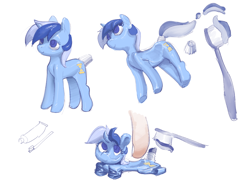 Size: 2732x2048 | Tagged: safe, artist:blue ink, derpibooru import, minuette, pony, unicorn, g4, horn, toothpaste