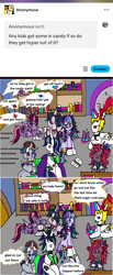 Size: 1179x2864 | Tagged: safe, artist:ask-luciavampire, derpibooru import, oc, earth pony, pegasus, pony, undead, unicorn, vampire, vampony, ask, book, horn, tumblr