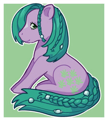 Size: 845x946 | Tagged: safe, artist:p2iimon, derpibooru import, seashell (g1), earth pony, pony, g1, solo